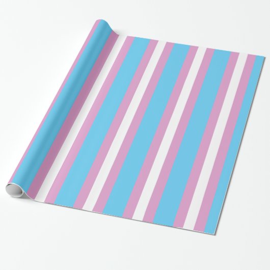 TRANS PRIDE GESTREEPT VERTICAAL - 2014 PRIDE.PNG CADEAUPAPIER (Uitgerold)