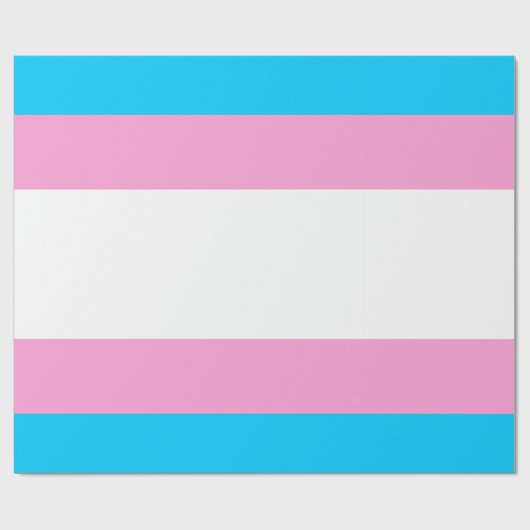 Trans Pride Gift Wrap Cadeaupapier (Vlak)