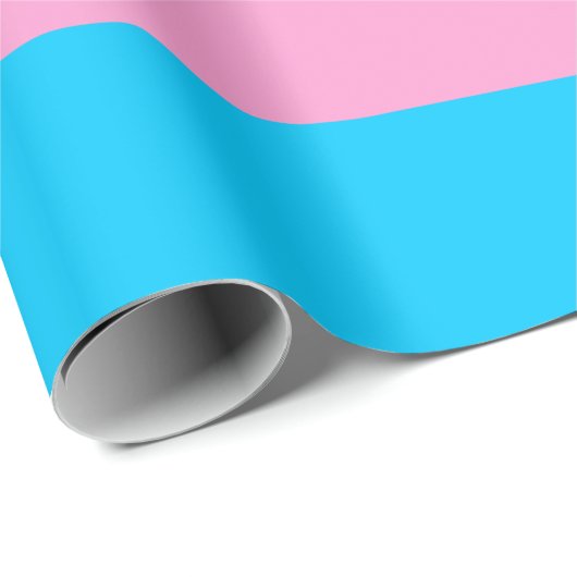 Trans Pride Gift Wrap Cadeaupapier (Rol Hoek)