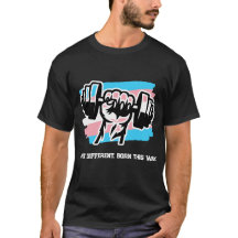 Trans Pride Gym T-shirt — Fist Dumbbell 2026 T-shi