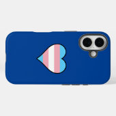 Trans Pride Heart Case-Mate iPhone Case (Achterkant (horizontaal))