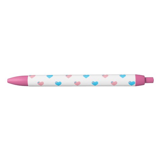 Trans Pride Hearts Pen (Voorkant)
