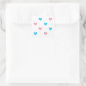 Trans Pride Hearts Stickers (Tas)