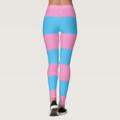 Trans Pride (historisch) Leggings (Achterkant)