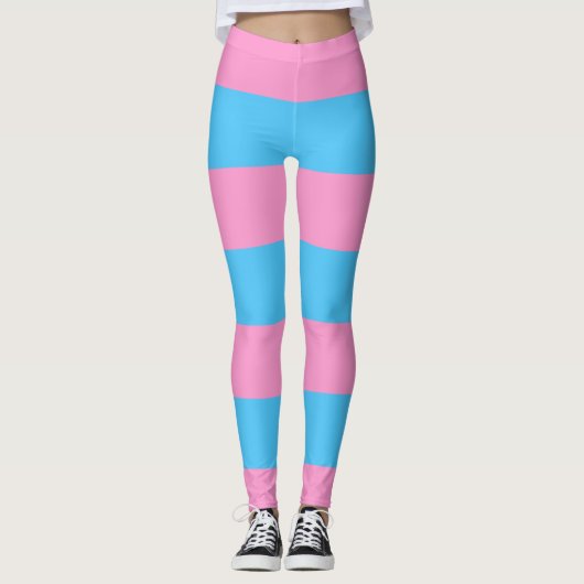 Trans Pride (historisch) Leggings (Voorkant)