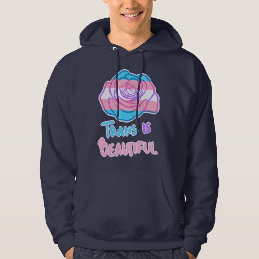 Trans Pride Hoodie (Voorkant)