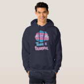 Trans Pride Hoodie (Voorkant volledig)