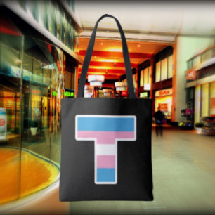 Trans Pride-hoofdstad T-tas Tote Bag
