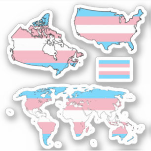 Trans Pride Kappen I Sticker