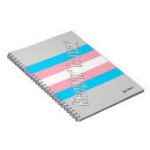 Trans Pride Notitieboek (Rechterzijde)