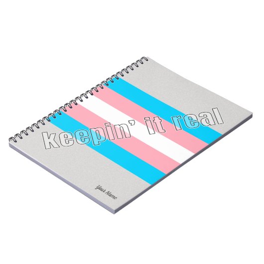 Trans Pride Notitieboek (Linkerzijde)