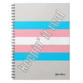 Trans Pride Notitieboek (Voorkant)