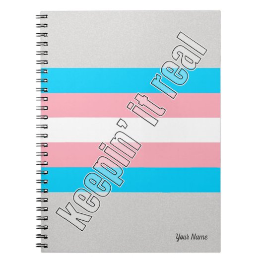 Trans Pride Notitieboek (Voorkant)