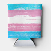 Trans Pride Paint Blikjeskoeler (Voorkant)