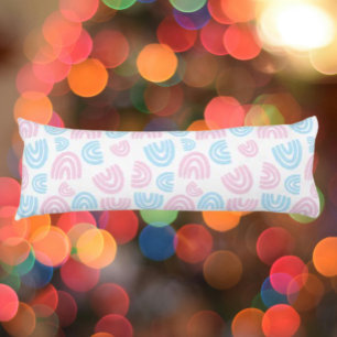 Trans Pride Pastel Rainbow Body Pillow Lichaamskussen
