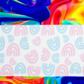 Trans Pride Pastel Rainbow Kussensloop