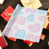 Trans Pride Pastel Rainbow Wrapping Paper Cadeaupapier
