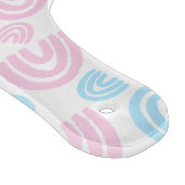 Trans Pride Pastel Regenboog Glas Snijplank (Hoek)