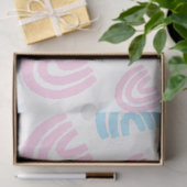 Trans Pride Pastel Regenboog Tissuepapier (Geschenk)