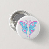 Trans Pride Pixel Moth Button (Voorkant /achterkant)