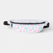 Trans Pride Rainbow Fanny Pack Heuptasje (Voorkant)