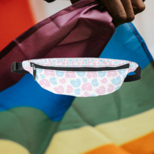 Trans Pride Regenboog Heuptasje