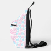 Trans Pride Regenboog Schoudertas Sling Bag (Rechts)