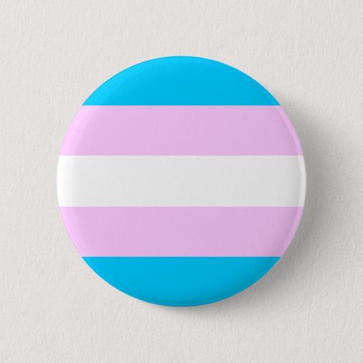 Trans Pride Ronde Button 5,7 Cm (Voorkant)
