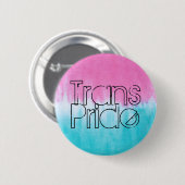 Trans Pride Ronde Button 5,7 Cm (Voorkant /achterkant)