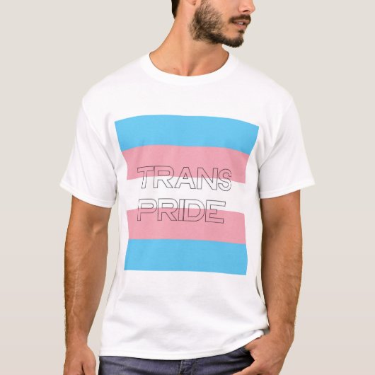 Trans Pride Shirt (Voorkant)