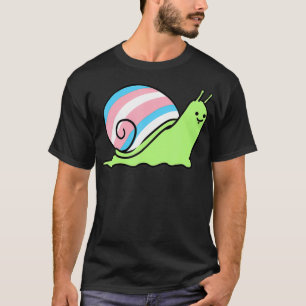 Trans Pride Snail Transgender T-shirt