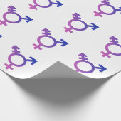 Trans Pride Symbool Cadeaupapier (Hoek)