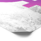 Trans Pride Symbool Poster (Hoek)