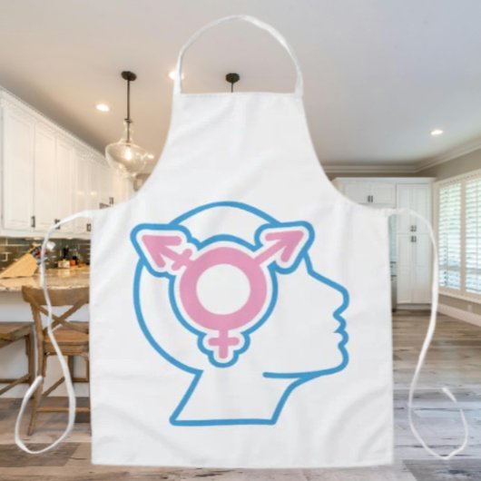 Trans Pride Symbool Schort