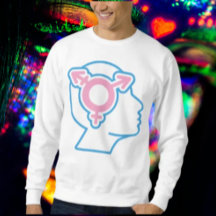 Trans Pride Symbool Sweatshirt