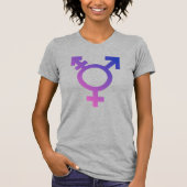Trans Pride Symbool T-shirt (Voorkant)