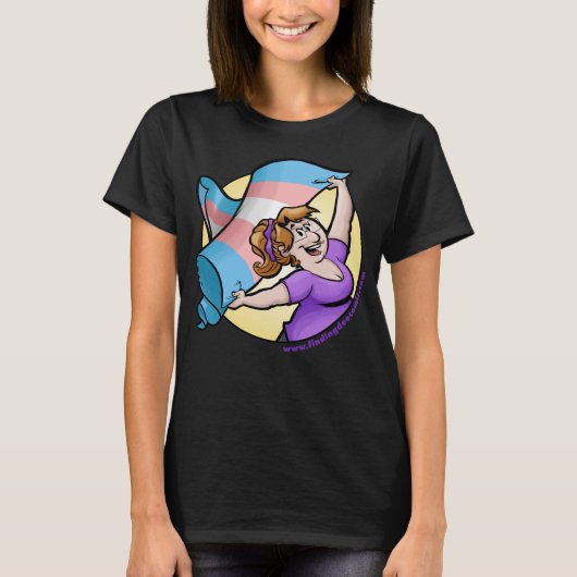 Trans Pride T-shirt (Voorkant)
