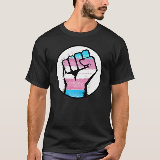 Trans Pride T-shirt (Voorkant)