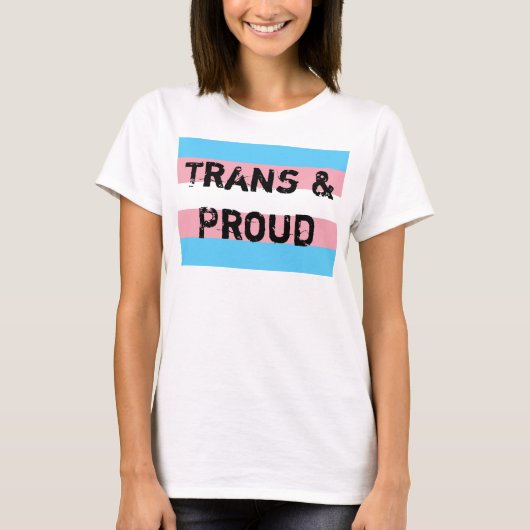 Trans Pride T-shirt (Voorkant)