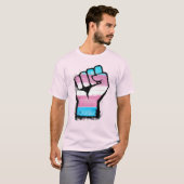 Trans Pride T-shirt (Voorkant volledig)