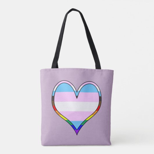 Trans Pride Tote Bag (Achterkant)