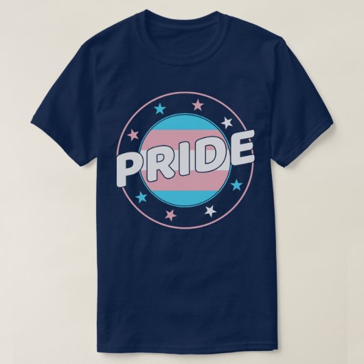 Trans Pride Transgender LGBT FTM MTF T-shirt (Design voorkant)