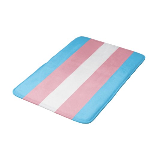 Trans Pride (Transgender Pride) Vlag Badmat (Gekanteld)