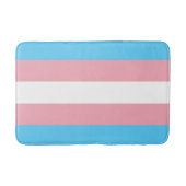Trans Pride (Transgender Pride) Vlag Badmat (Voorkant)