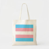 Trans Pride (Transgender Pride) Vlag Tote Bag (Voorkant)