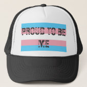 Trans Pride Trucker Pet (Voorkant)