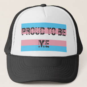 Trans Pride Trucker Pet