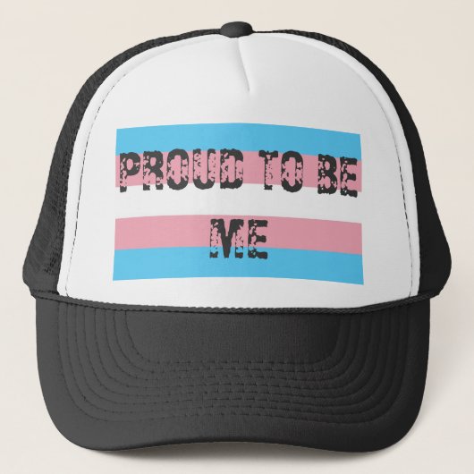Trans Pride Trucker Pet (Voorkant)