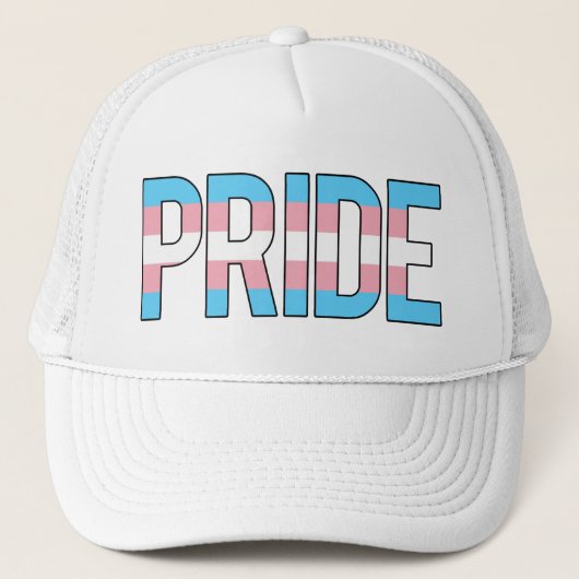 Trans-pride Trucker Trucker Pet (Voorkant)