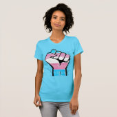 Trans Pride Verzet T-shirt (Voorkant volledig)